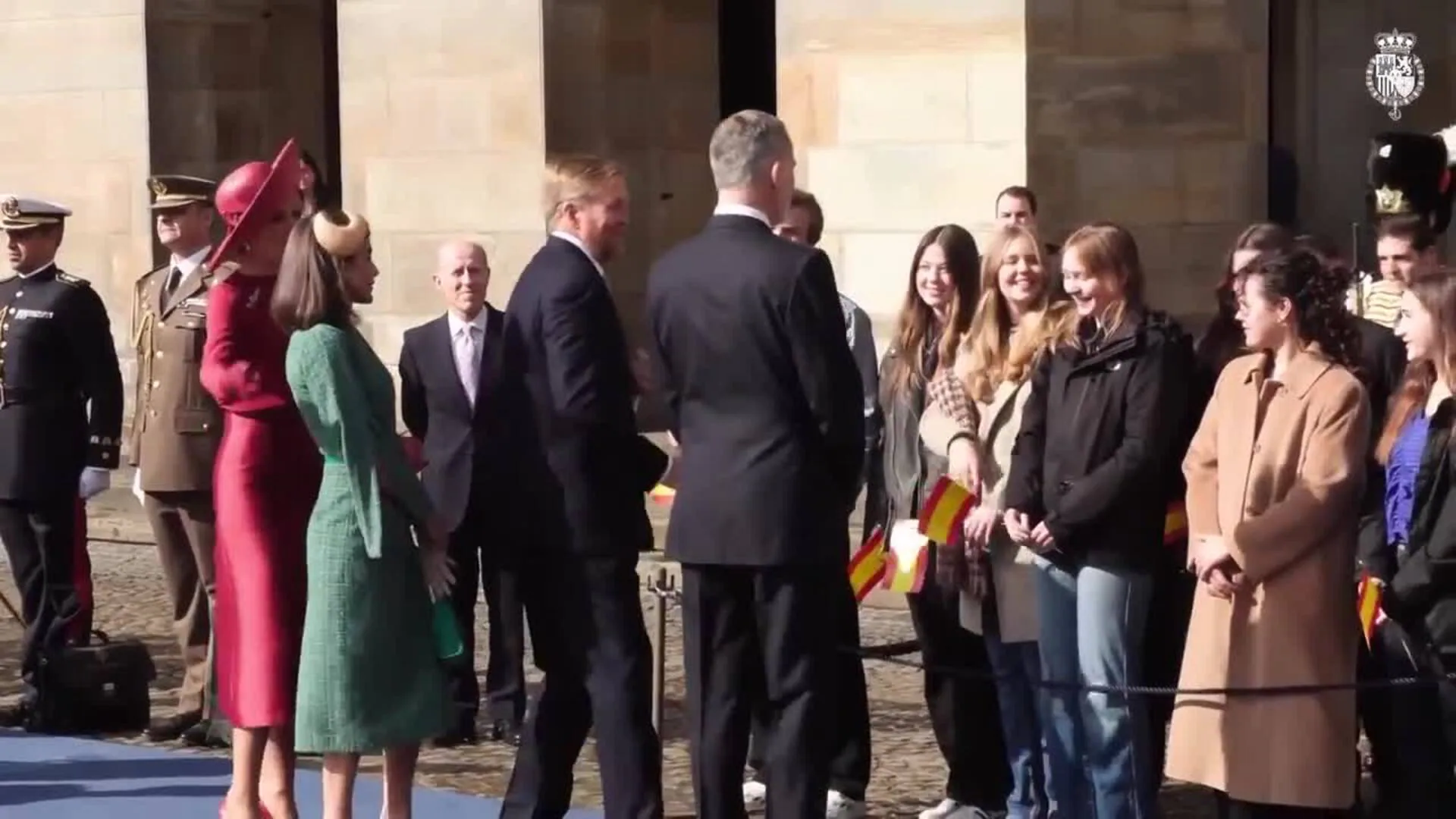Los reyes de Países Bajos reciben al rey Felipe VI y a la reina Letizia en Ámsterdam