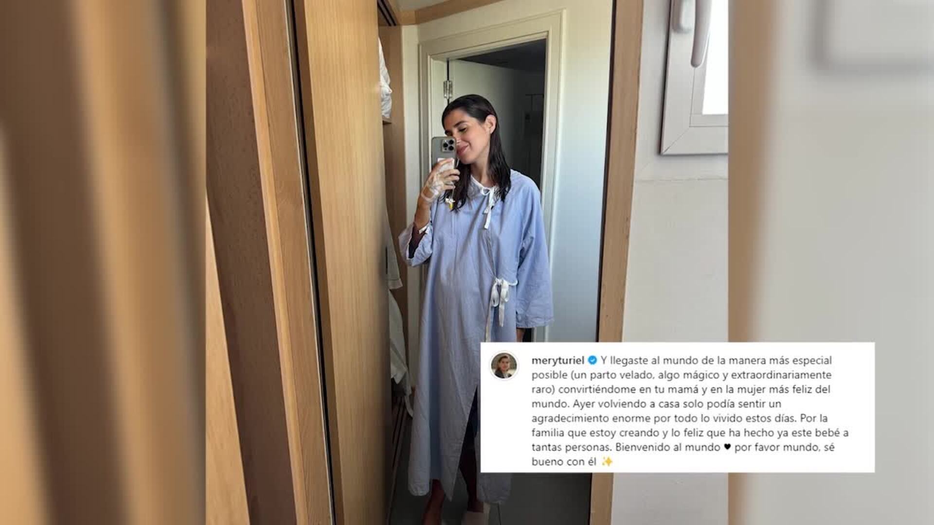 ¡La influencer Mery Turiel ya ha dado a luz!