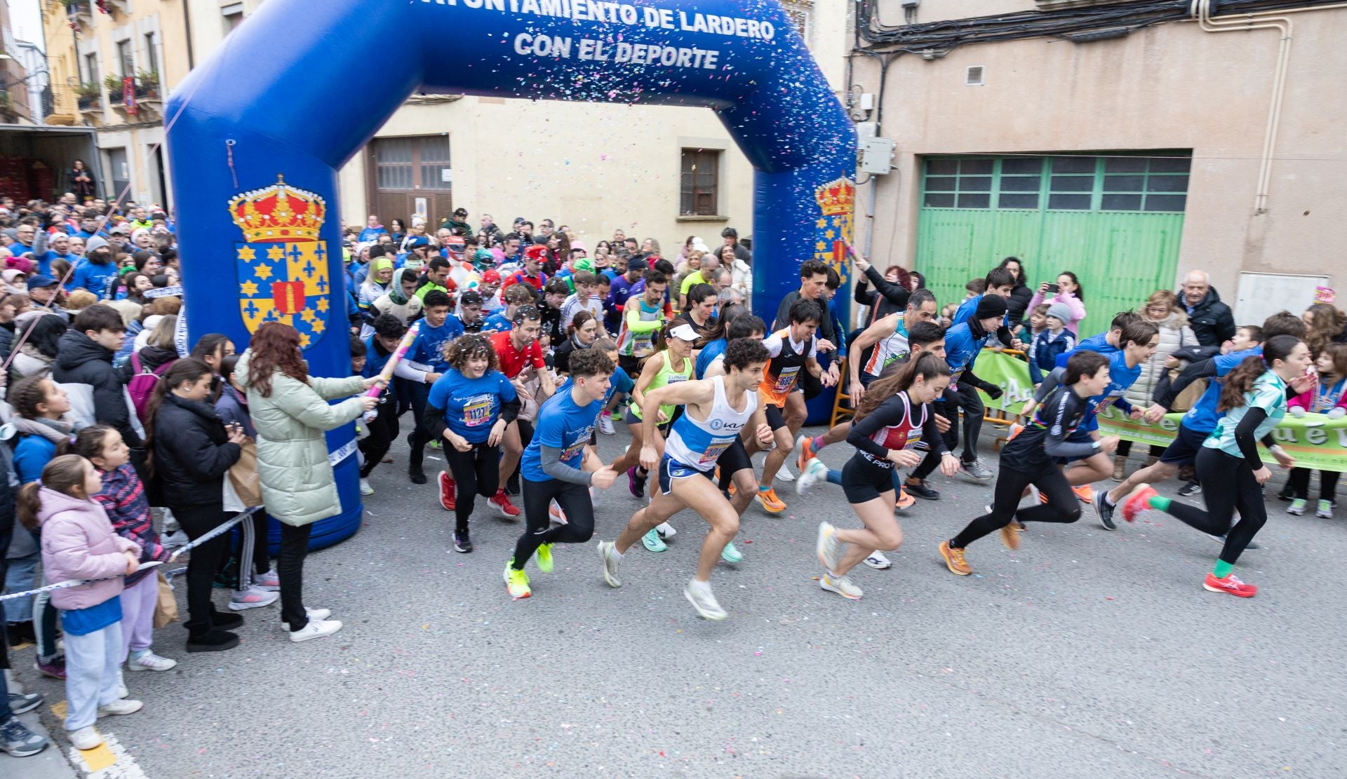 Las imágenes de la San Silvestre de Lardero