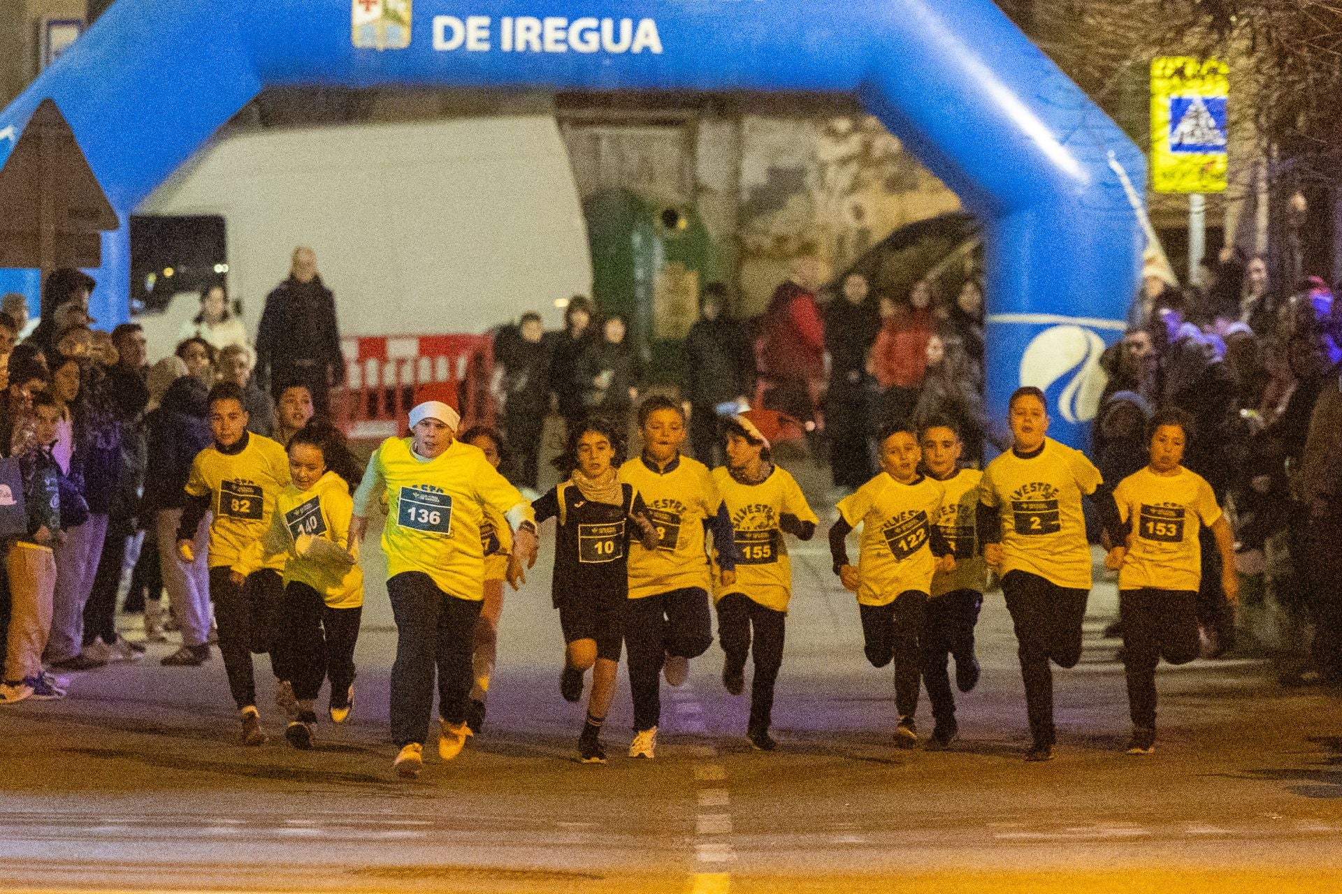 Las imágenes de la San Silvestre de Villamediana