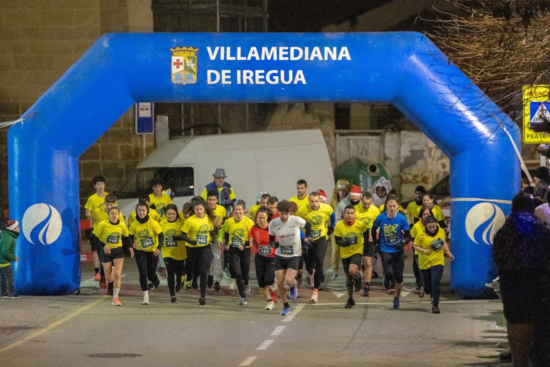 Las imágenes de la San Silvestre de Villamediana