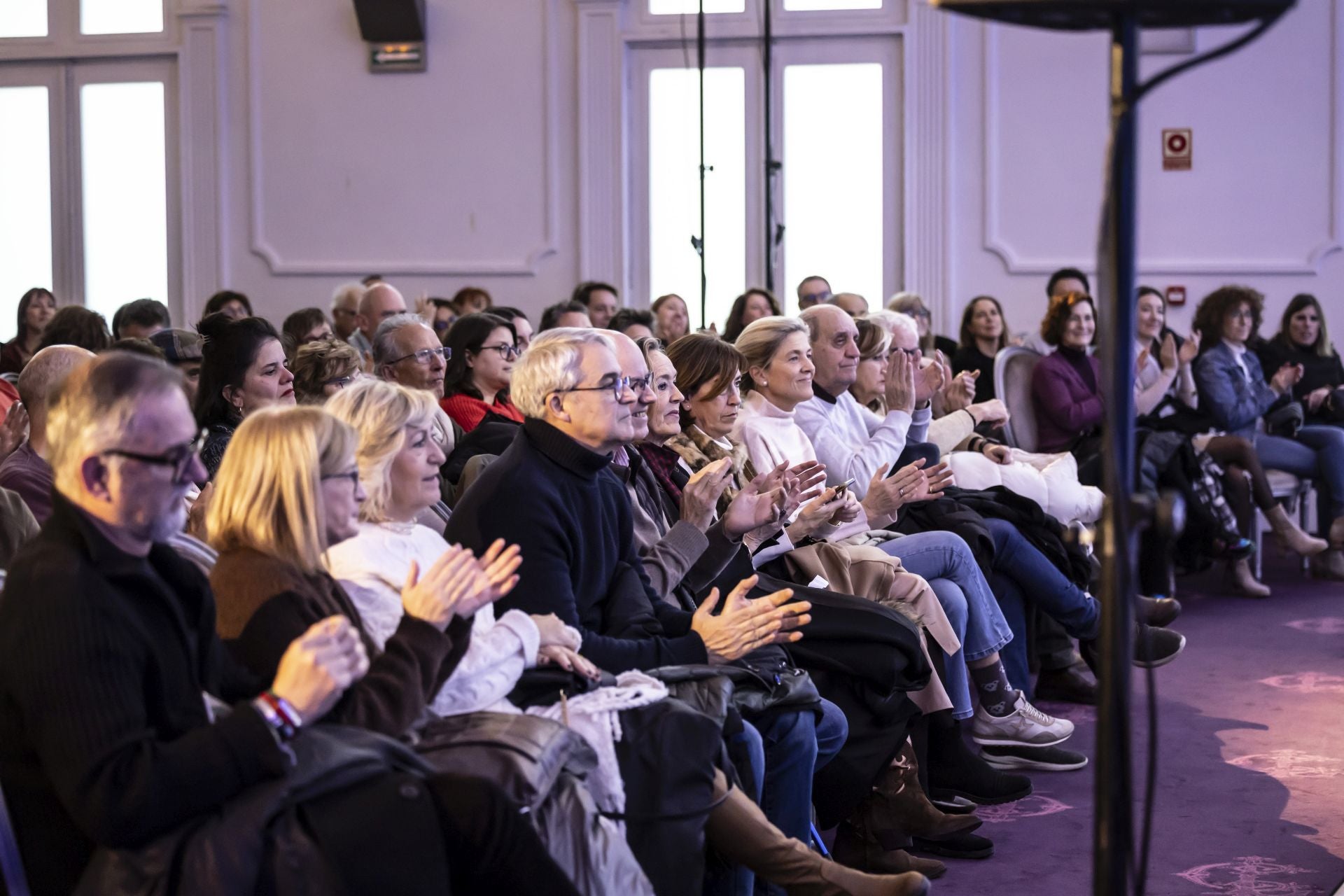 Guada, en el Café Cantante