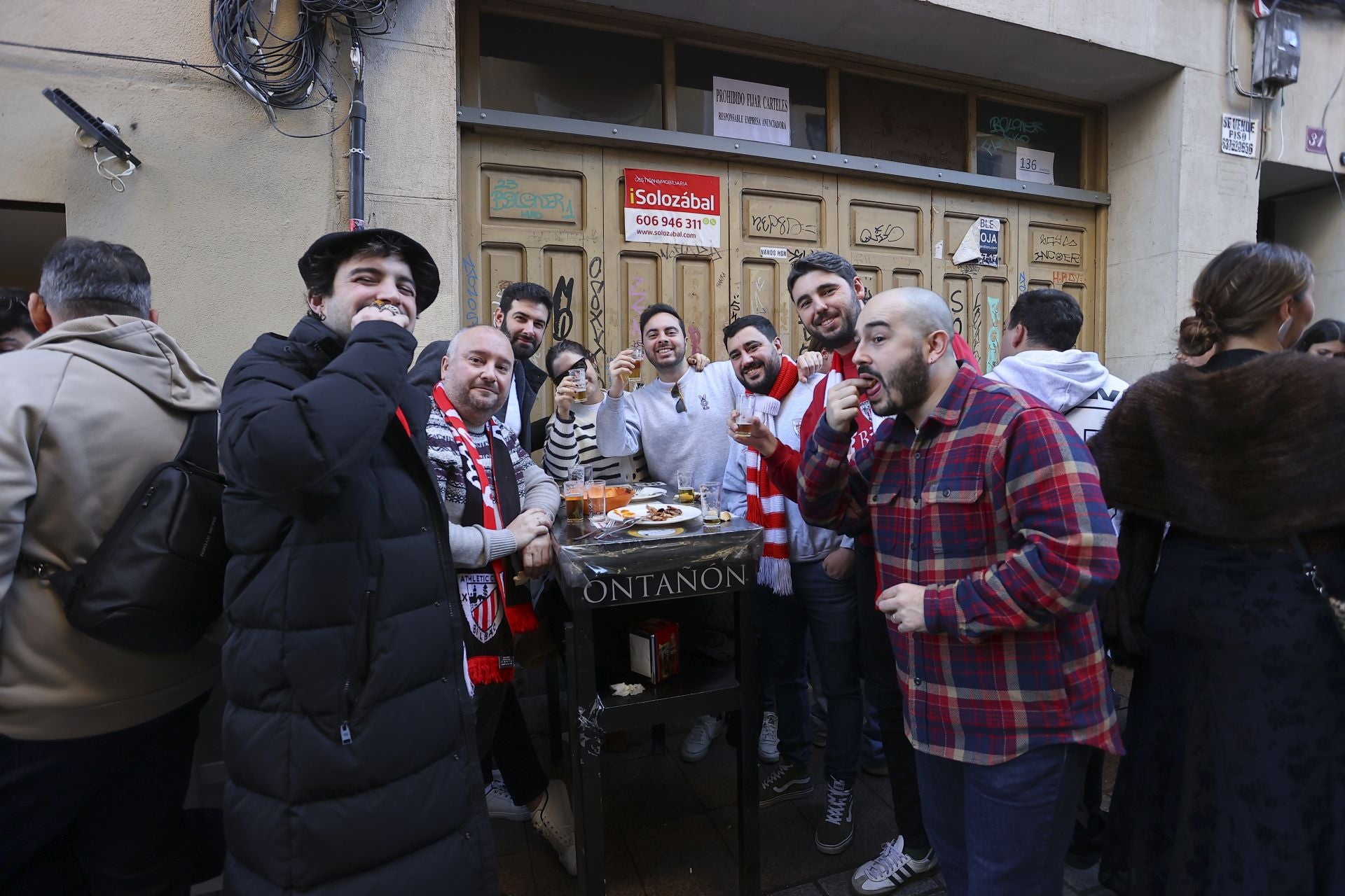 El ambiente en Laurel antes del partido entre UDL y Athletic