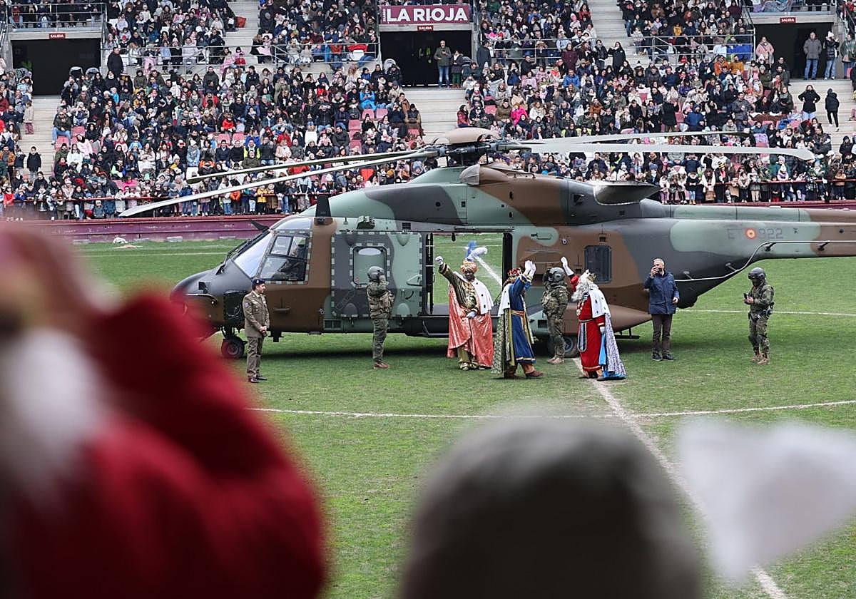 Los Reyes Magos bien valen otro lleno en Las Gaunas