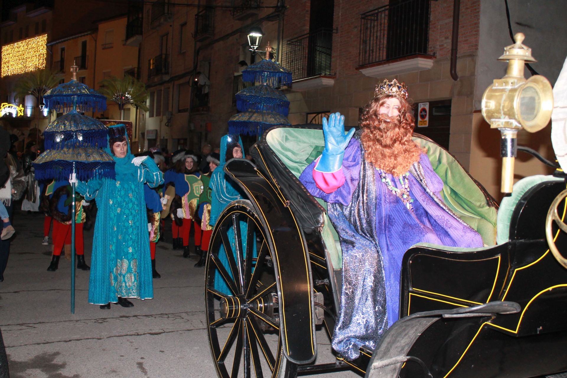 Los Reyes Magos llegan a Nájera