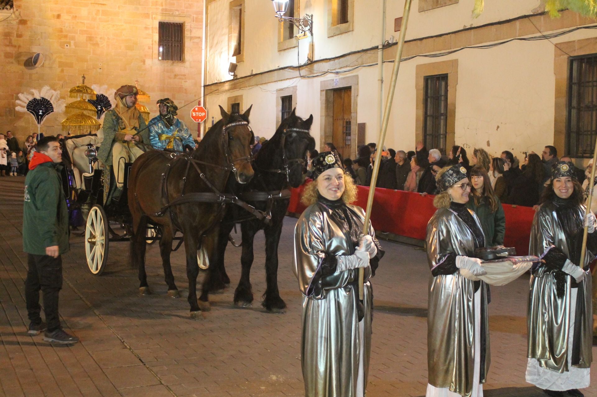 Los Reyes Magos llegan a Nájera
