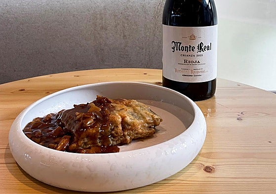 Una atractiva elaboración con pencas rellenas de acelga