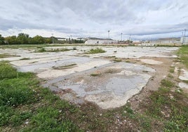 Parcela entre el Mundial 82 y el aparcamiento de Las Norias, donde se ubicará el recinto.