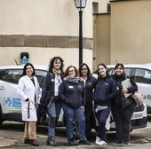 Mónica Ochagavía, Tatiana Monje, María Somivilla, Estrella Fernández, Lorena Lerma y Alejandra Escobar.