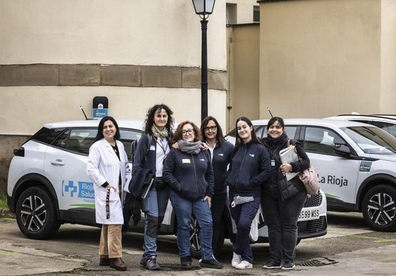 Mónica Ochagavía, Tatiana Monje, María Somivilla, Estrella Fernández, Lorena Lerma y Alejandra Escobar.