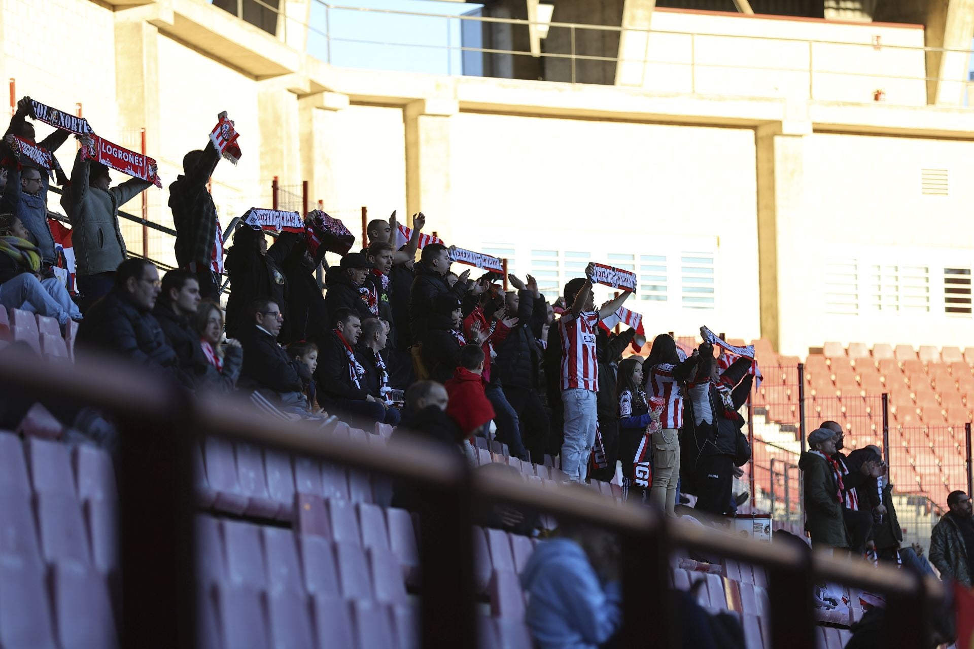 El partido entre SD Logroñés y Calahorra