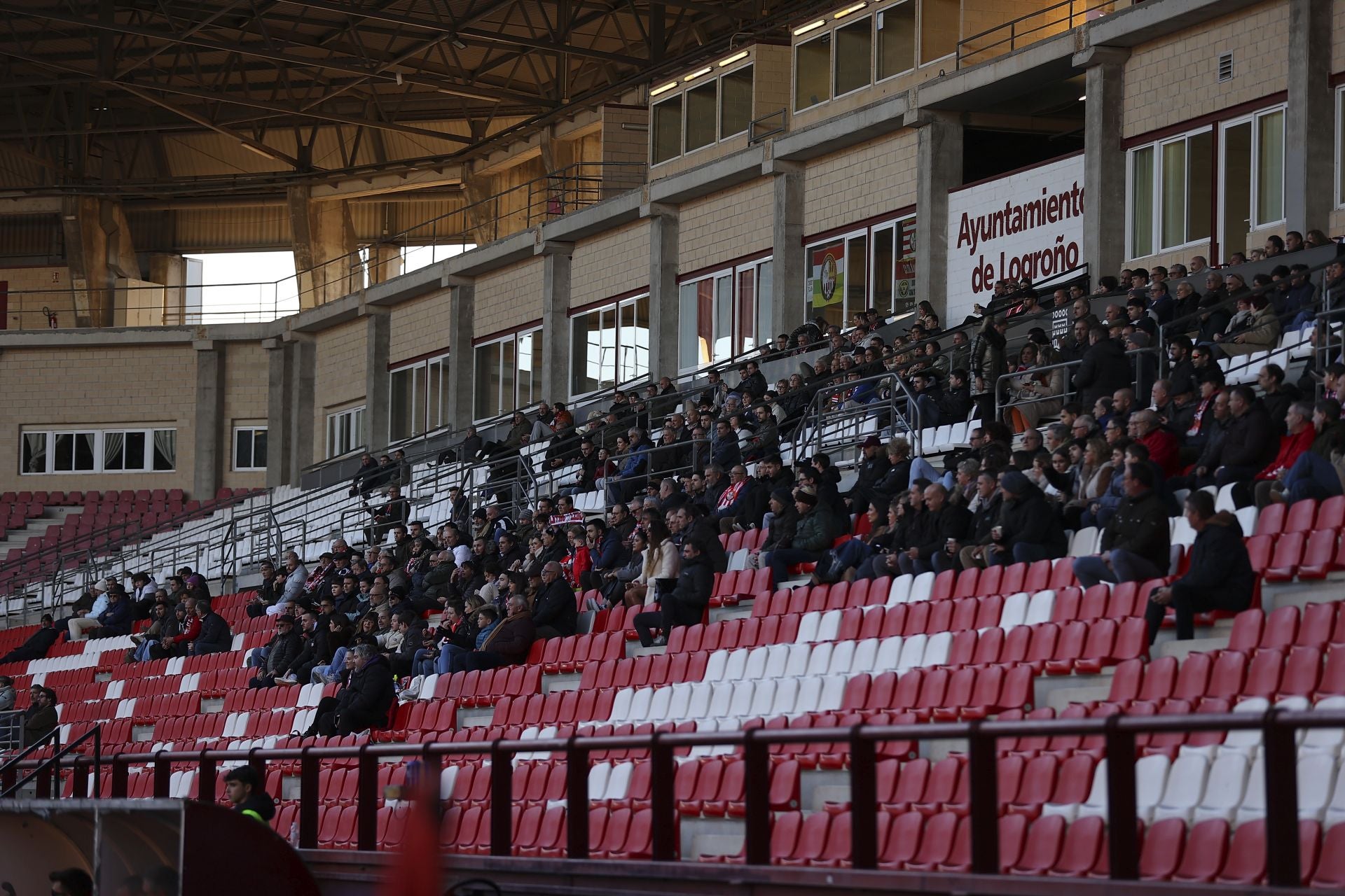 El partido entre SD Logroñés y Calahorra