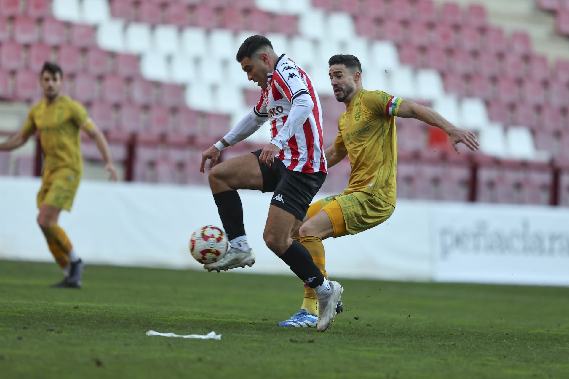 El partido entre SD Logroñés y Calahorra