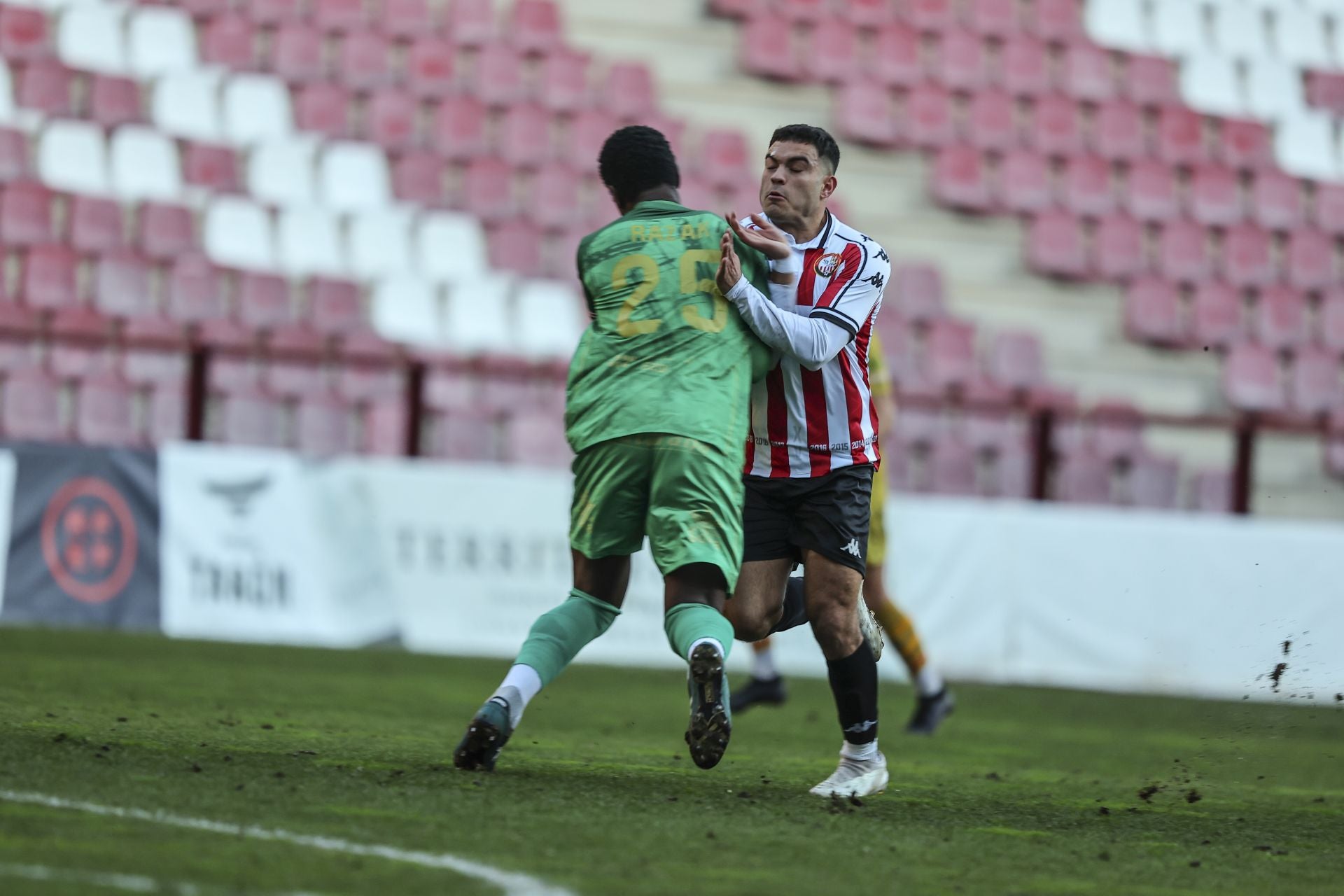 El partido entre SD Logroñés y Calahorra