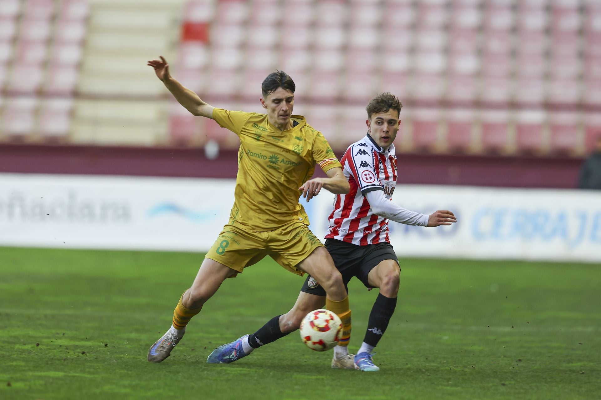 El partido entre SD Logroñés y Calahorra