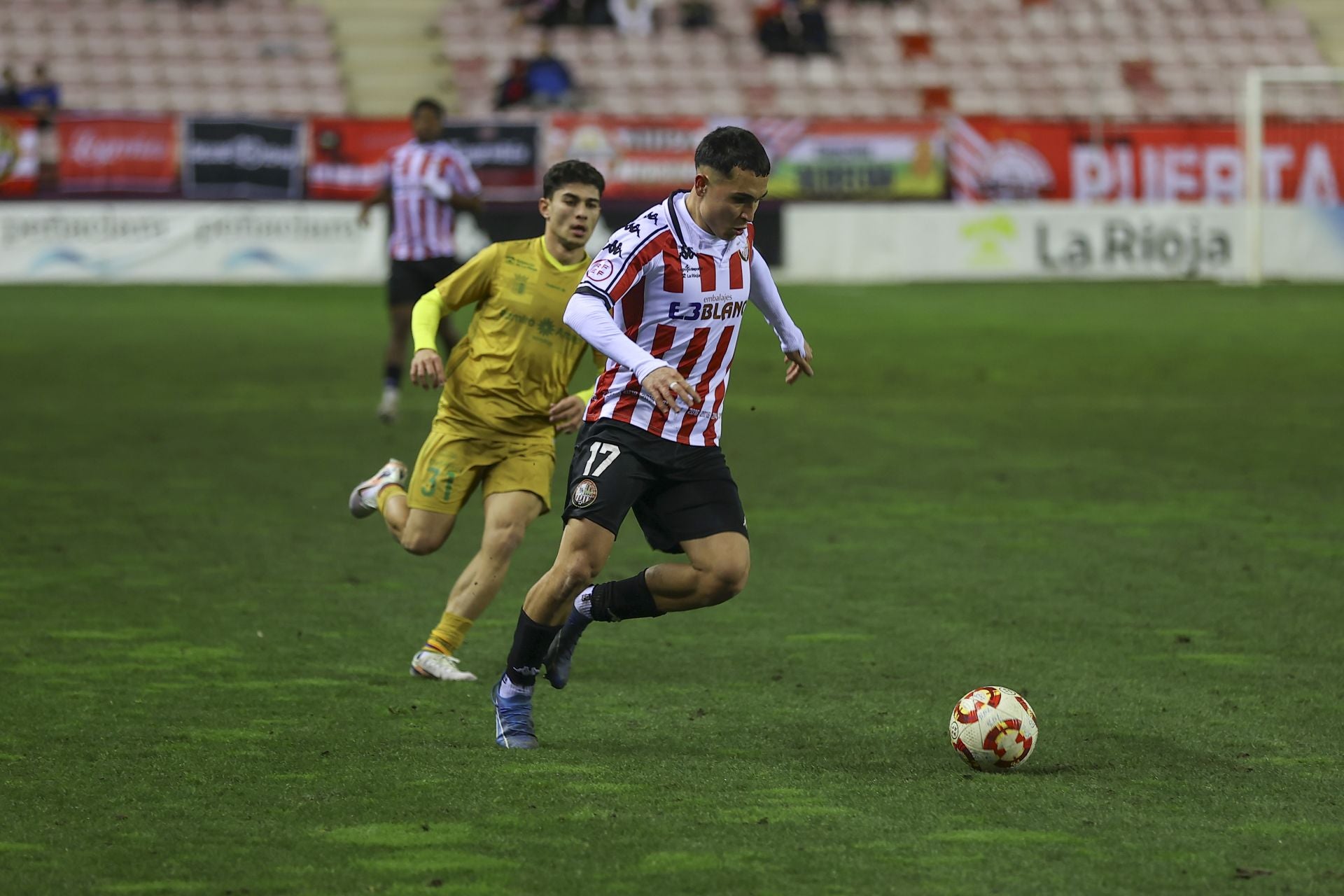 El partido entre SD Logroñés y Calahorra