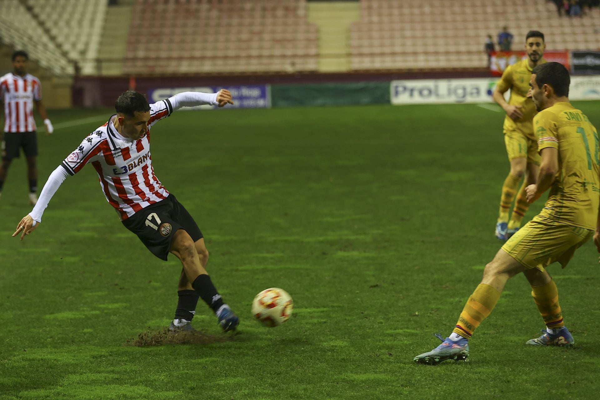 El partido entre SD Logroñés y Calahorra