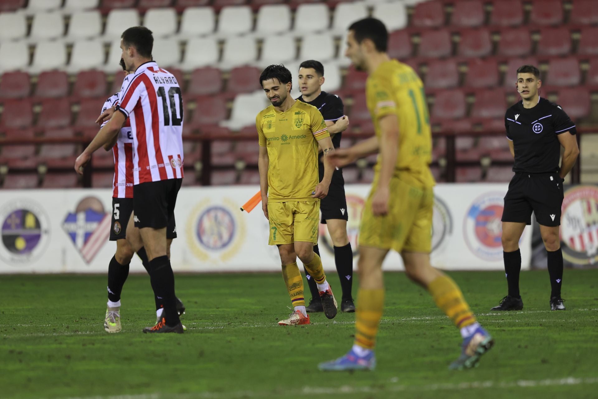 El partido entre SD Logroñés y Calahorra