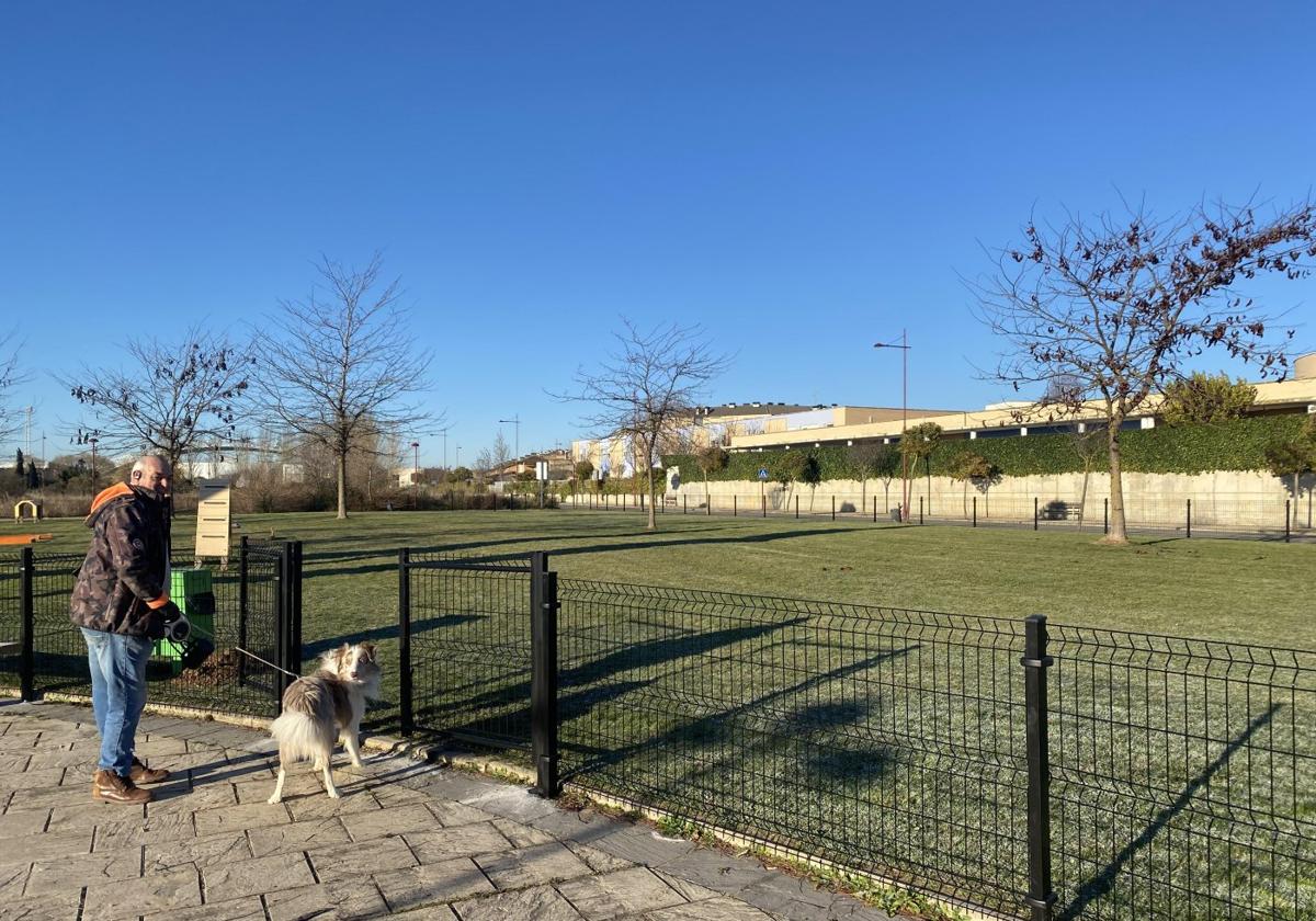 El parque de perros de Haro abre mañana