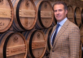 Ricardo Diéguez Jiménez de la Espada posa como nuevo director general de Marqués de Riscal