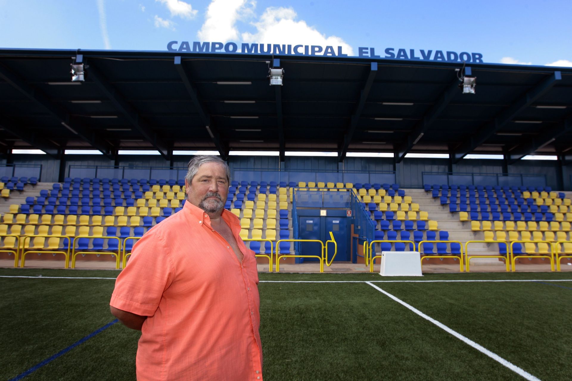 Gonzalo Espinosa, presidente del Yagüe Club de Fútbol, en una imagen de archivo de 2010.
