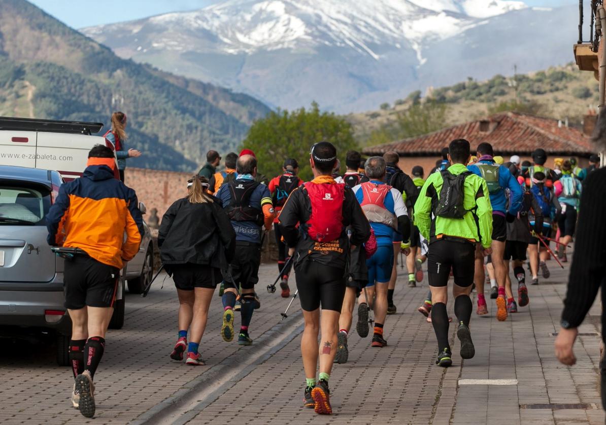 Salida de una de las etapas en una edición anterior de la Ultratrail.