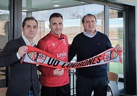 Juanjo Guerreros, Pablo Valcarce y Carlos Lasheras.