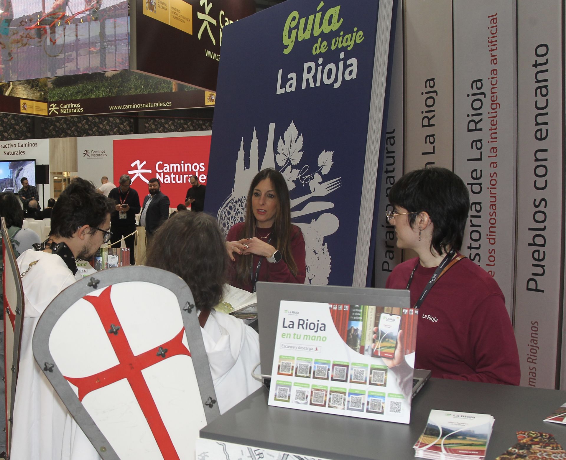 Logroño se promociona en Fitur