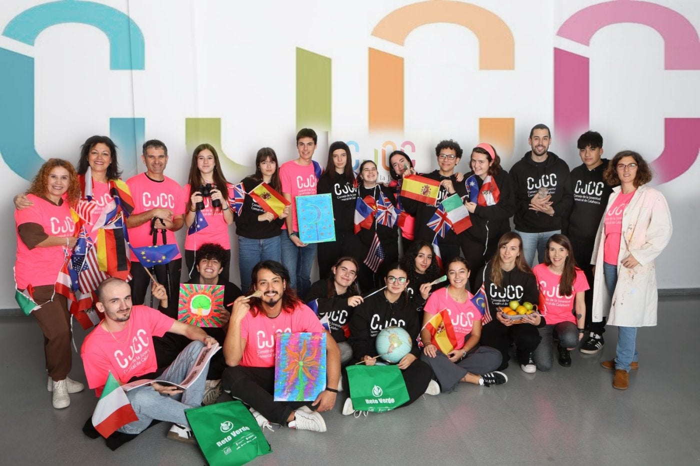 Encuentro de voluntarios del Consejo de la Juventud Comarcal de Calahorra en 2024.