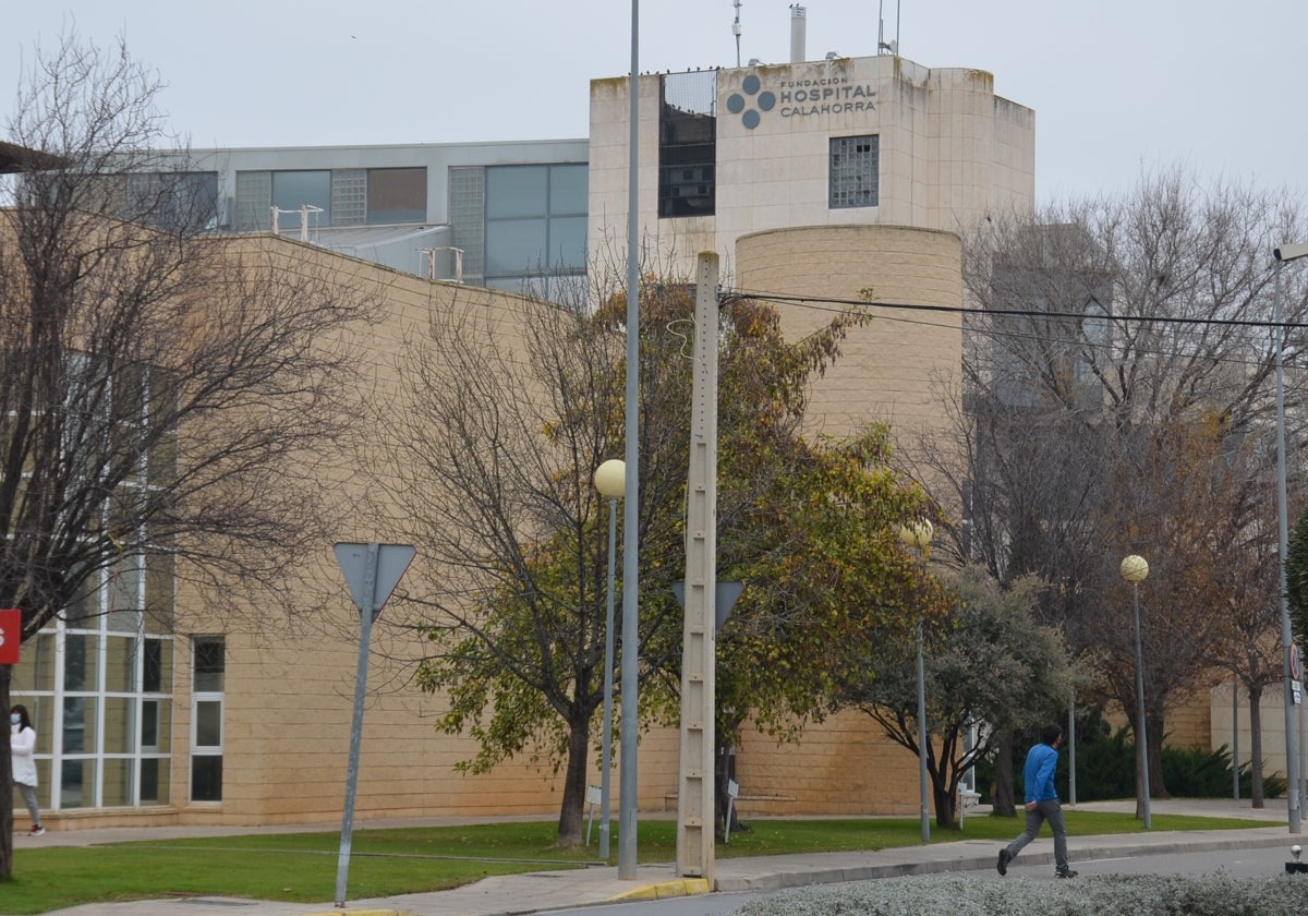 Exterior del Hospital de Calahorra.