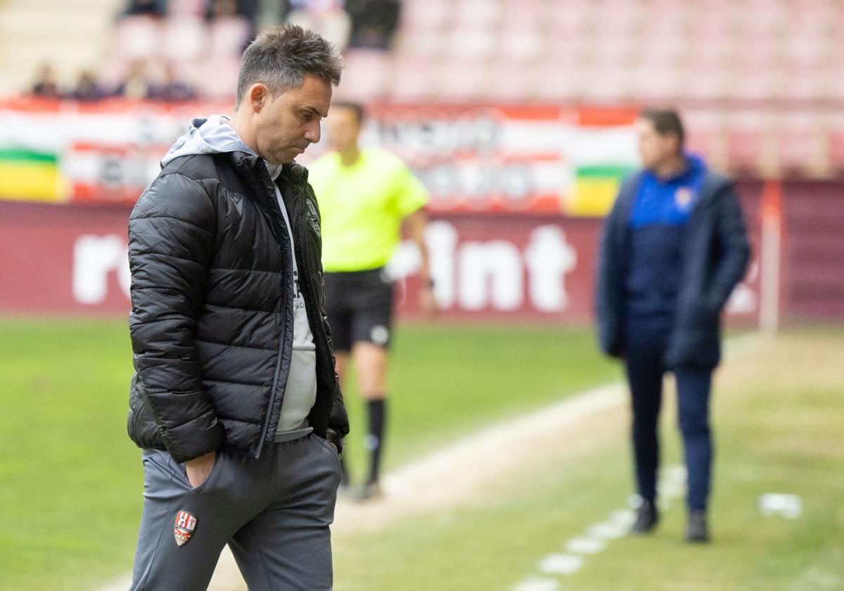 Sergio Rodíguez baja la mirada durante el partido contra el Teruel.