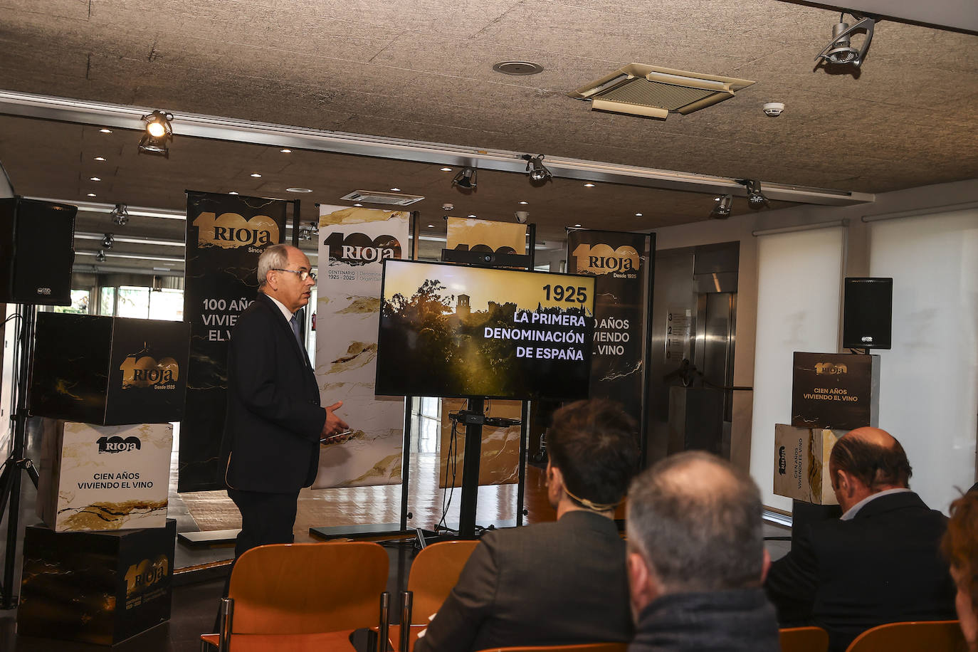 La presentación de los actos por el centenario de la DOC Rioja, en imágenes