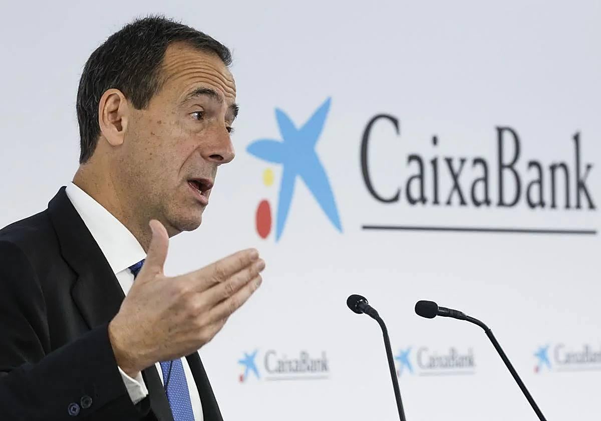 Gonzalo Gortázar, consejero delegado de CaixaBank.