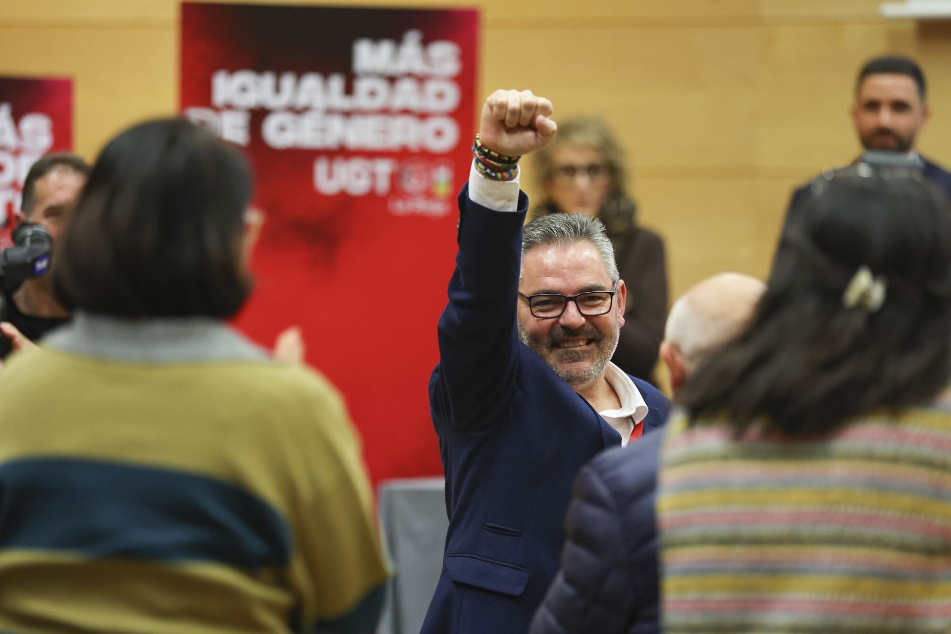 Jesús Izquierdo, reelegido secretario general de UGT en La Rioja por tres votos