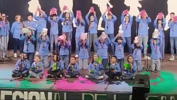 La canción del grupo scout de Alfaro con la que ganó el festival