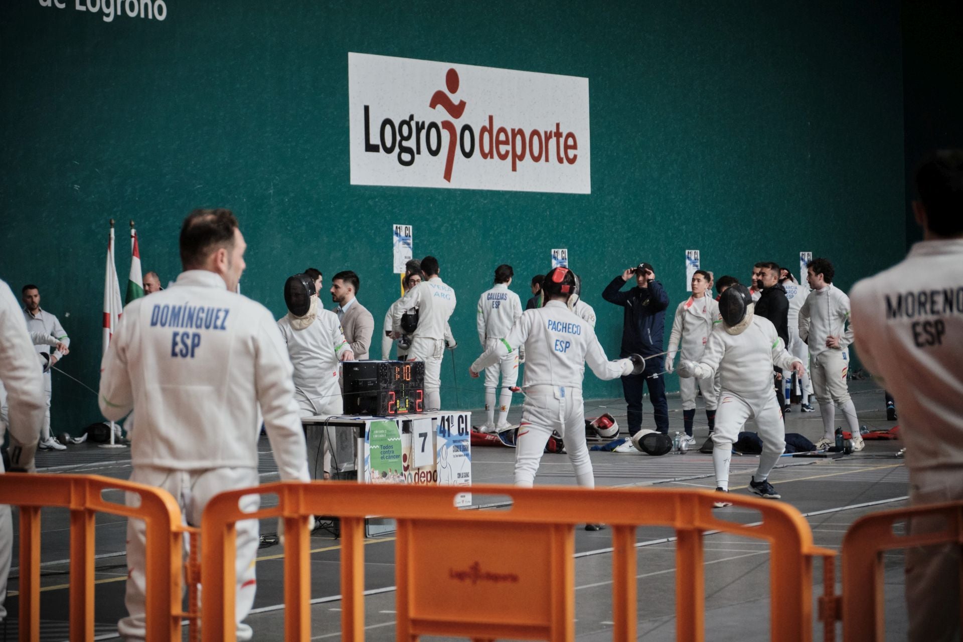 El Torneo Internacional de Esgrima Ciudad de Logroño celebra su edición número 41