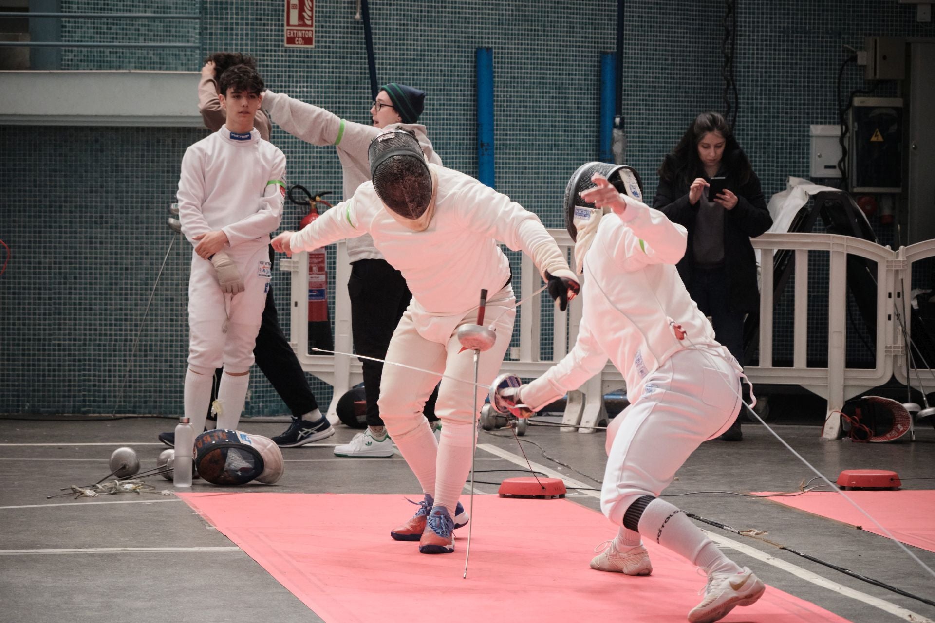 El Torneo Internacional de Esgrima Ciudad de Logroño celebra su edición número 41