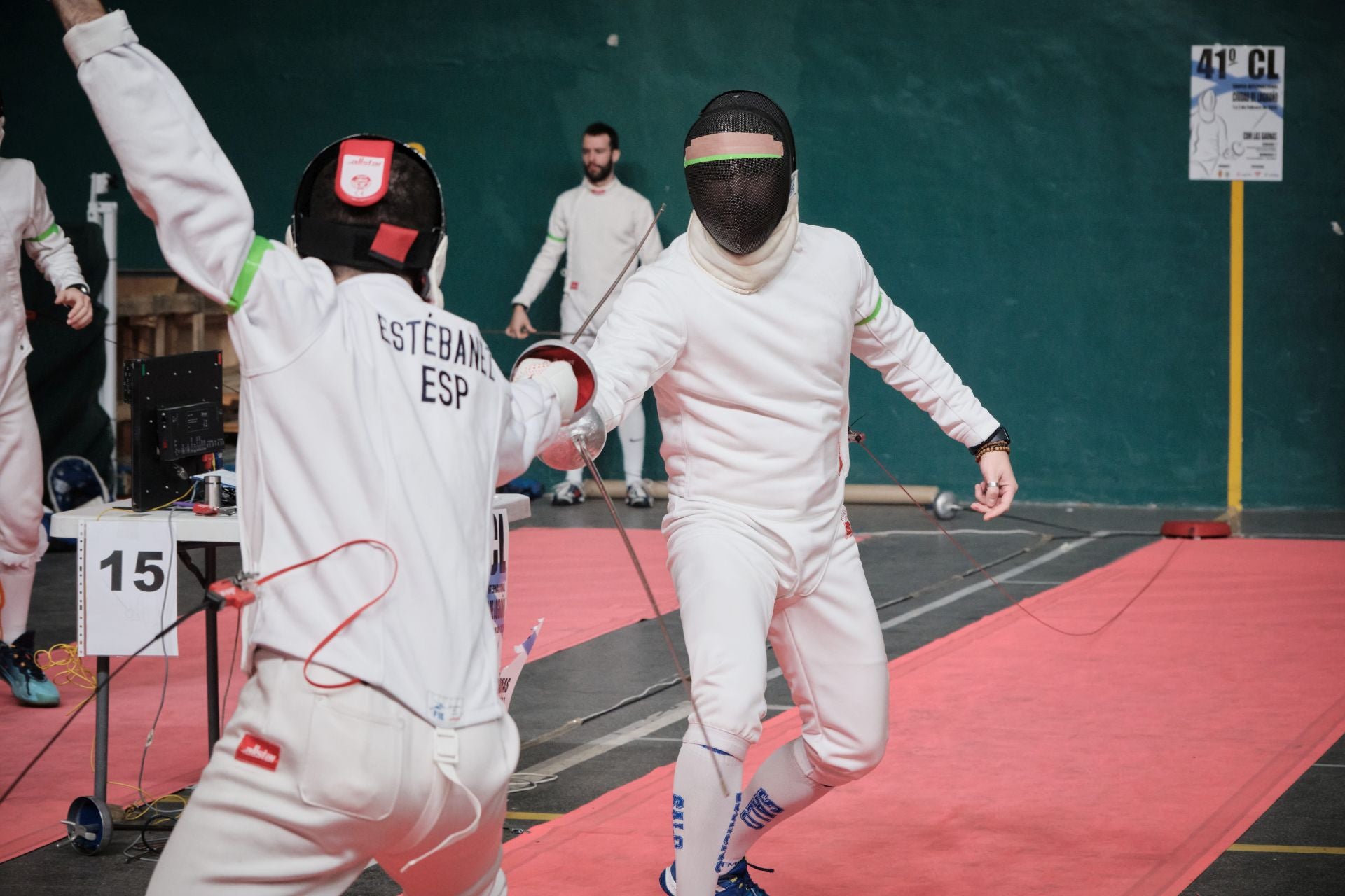 El Torneo Internacional de Esgrima Ciudad de Logroño celebra su edición número 41