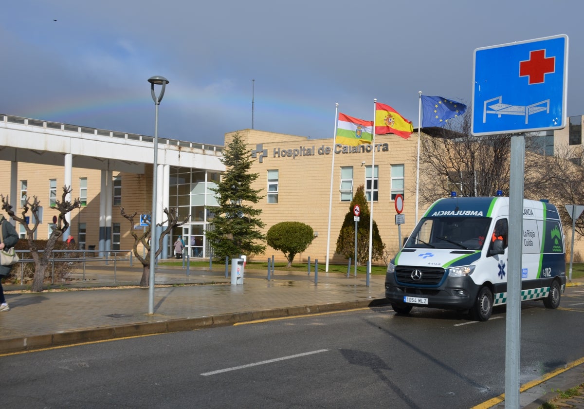 Exterior del Hospital de Calahorra.