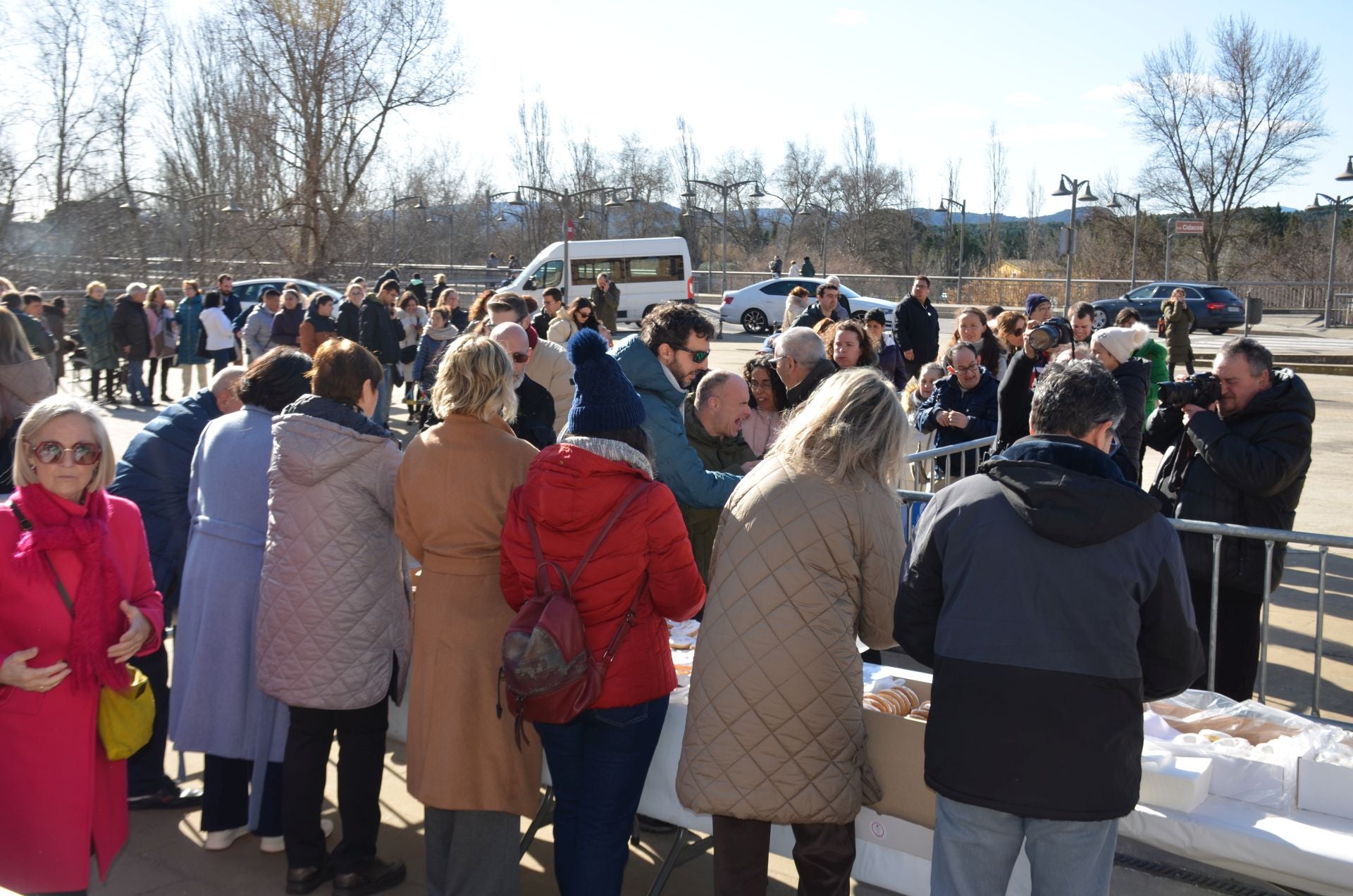 La tradicional bendición de roscos de San Blas