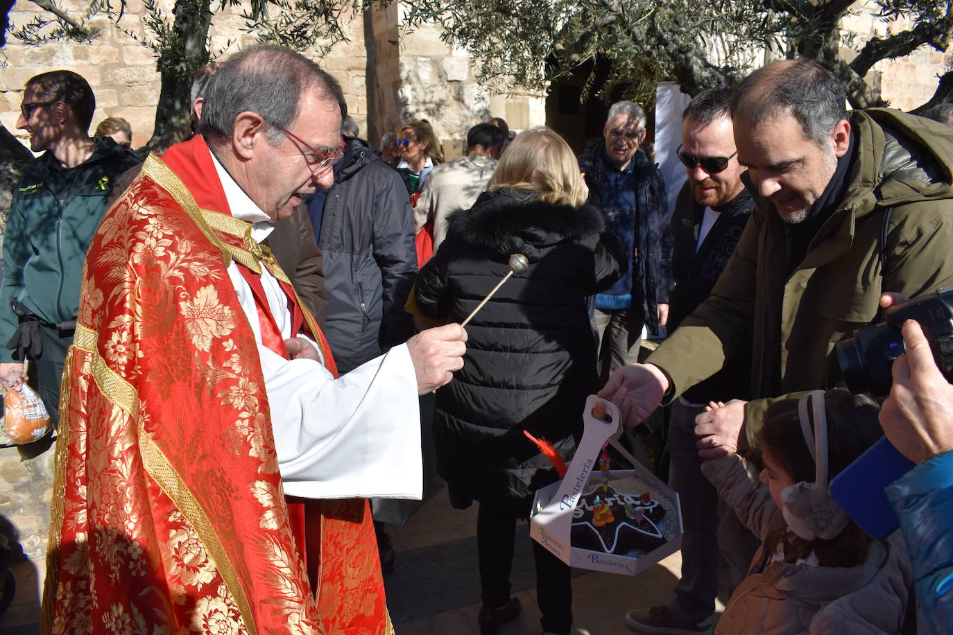 La festividad de San Blas en Autol, en imágenes