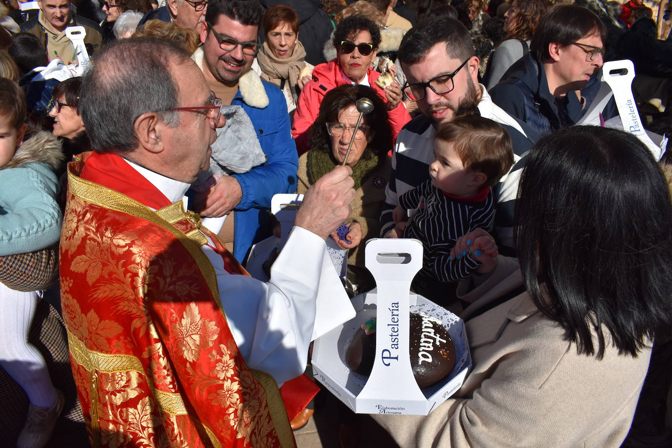 La festividad de San Blas en Autol, en imágenes