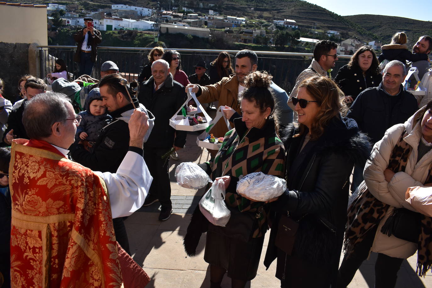 La festividad de San Blas en Autol, en imágenes