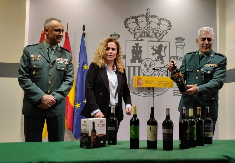 Desmantelada una red que vendía falsos vinos de Rioja en Asia