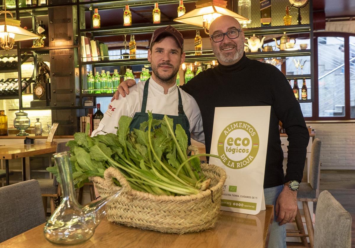 Sugai Larrazábal (Wine Fandango) y Juanma Gómez (Cpaer).