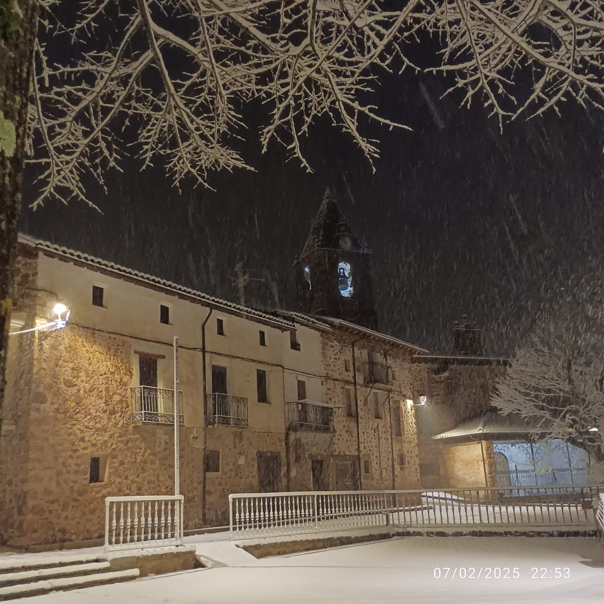 Las estampas que deja la nieve en La Rioja