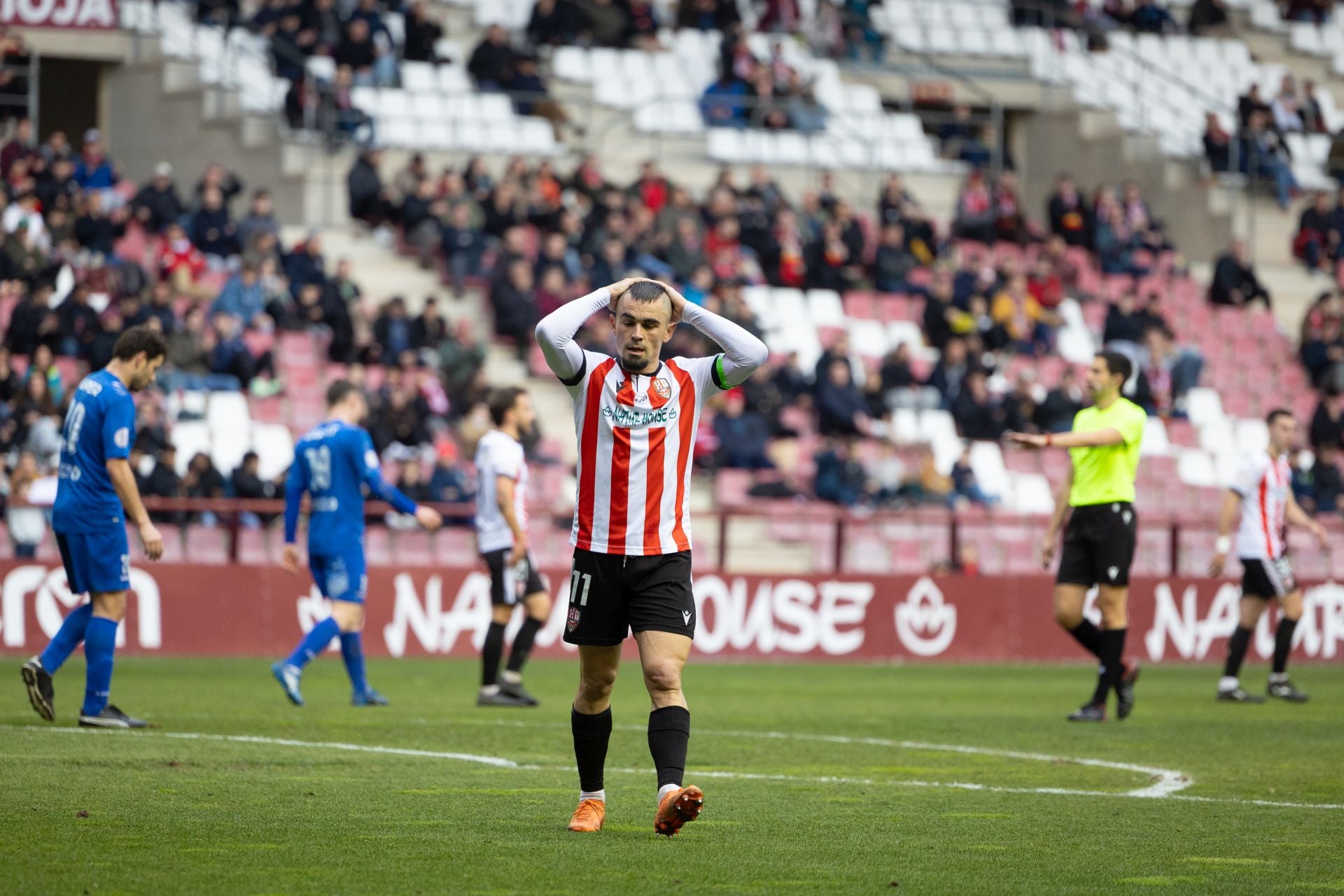 La goleada de la UD Logroñés, en imágenes