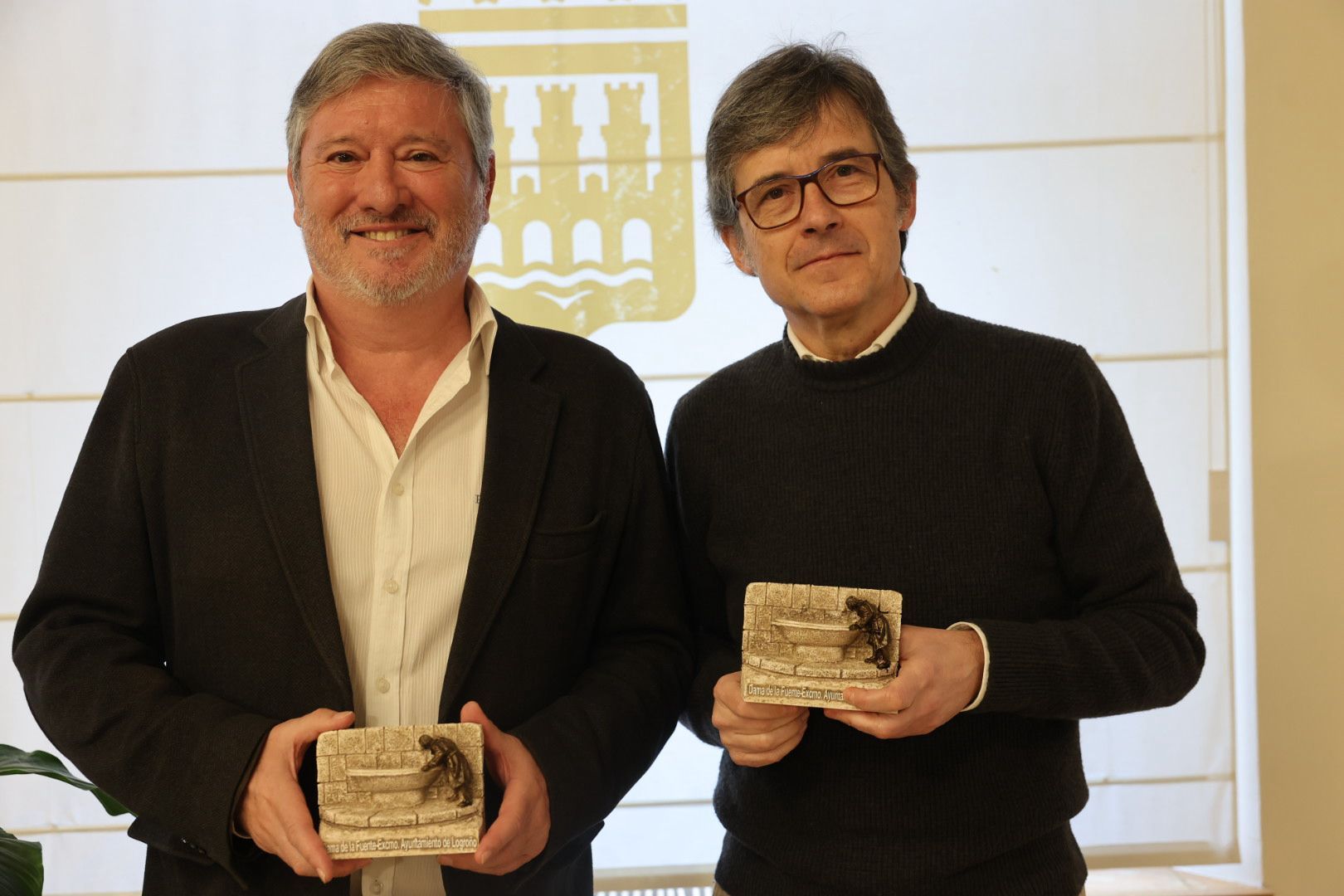 Ricardo Ojanguren y Bernardo Sánchez, primer y segundo premio De Buena Fuente.