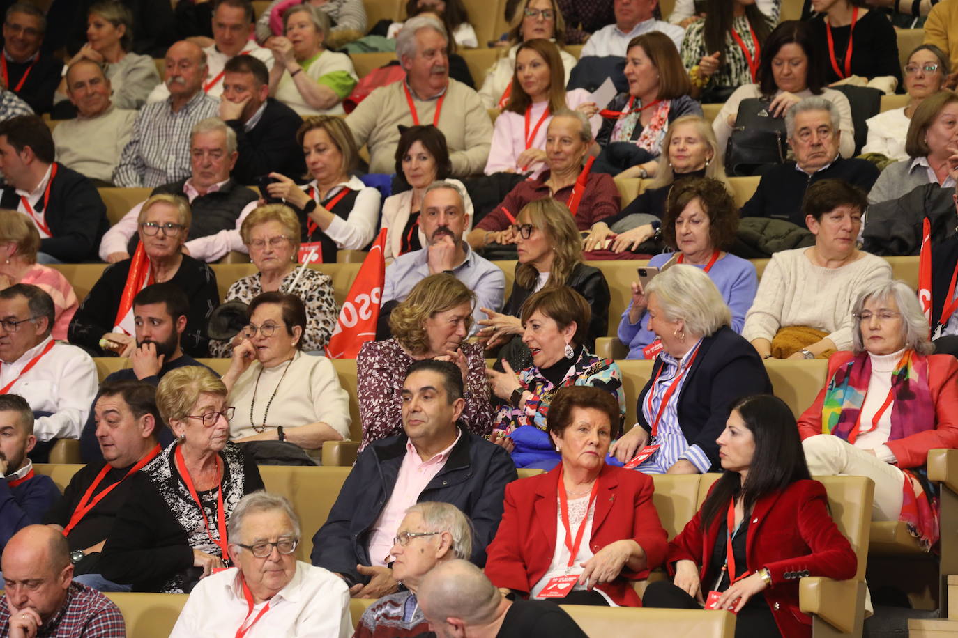La intervención de Pedro Sánchez en el Congreso Regional del PSOE riojano, en imágenes