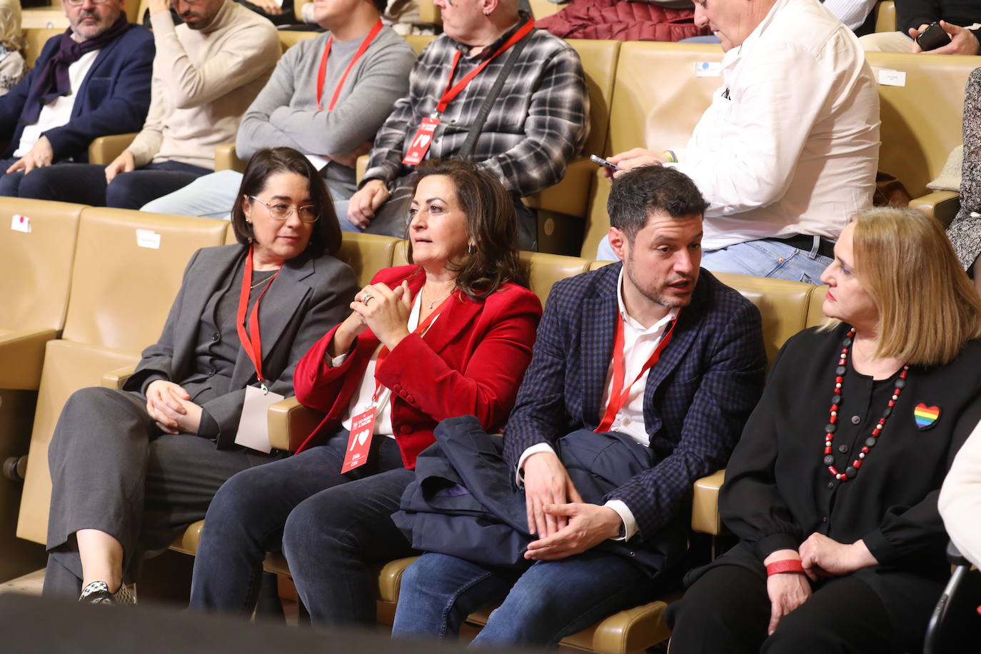 La intervención de Pedro Sánchez en el Congreso Regional del PSOE riojano, en imágenes